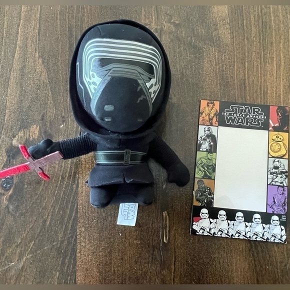 ⭐️ Star Wars Kylo Ren Force‎ Awakens Plush Stuffed Toy Photo Frame Bundle Set - Picture 1 of 6